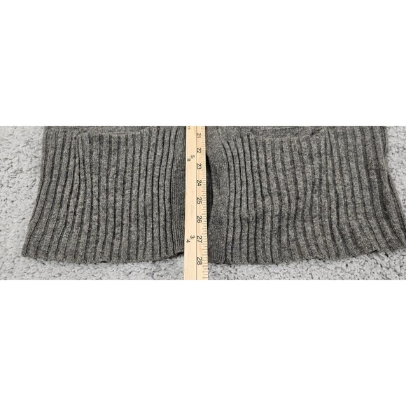 J.Crew Womens Cardigan Wool Cashmere Sweater Pockets Gray Coastal Grandma Size S - Picture 11 of 12
